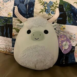 NWT Squishmallow‎ 10in. Rare Iver the cow